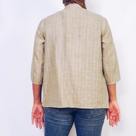 Linen Jacket Set - Picture 6 of 9